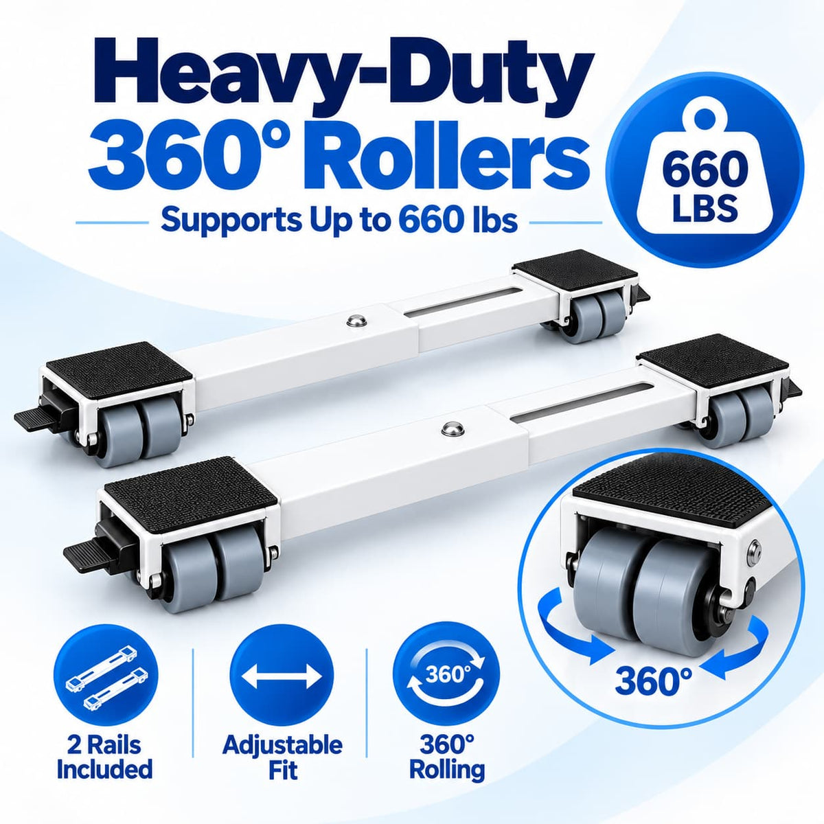 Dual-Track 360° Rotating Furniture Mover