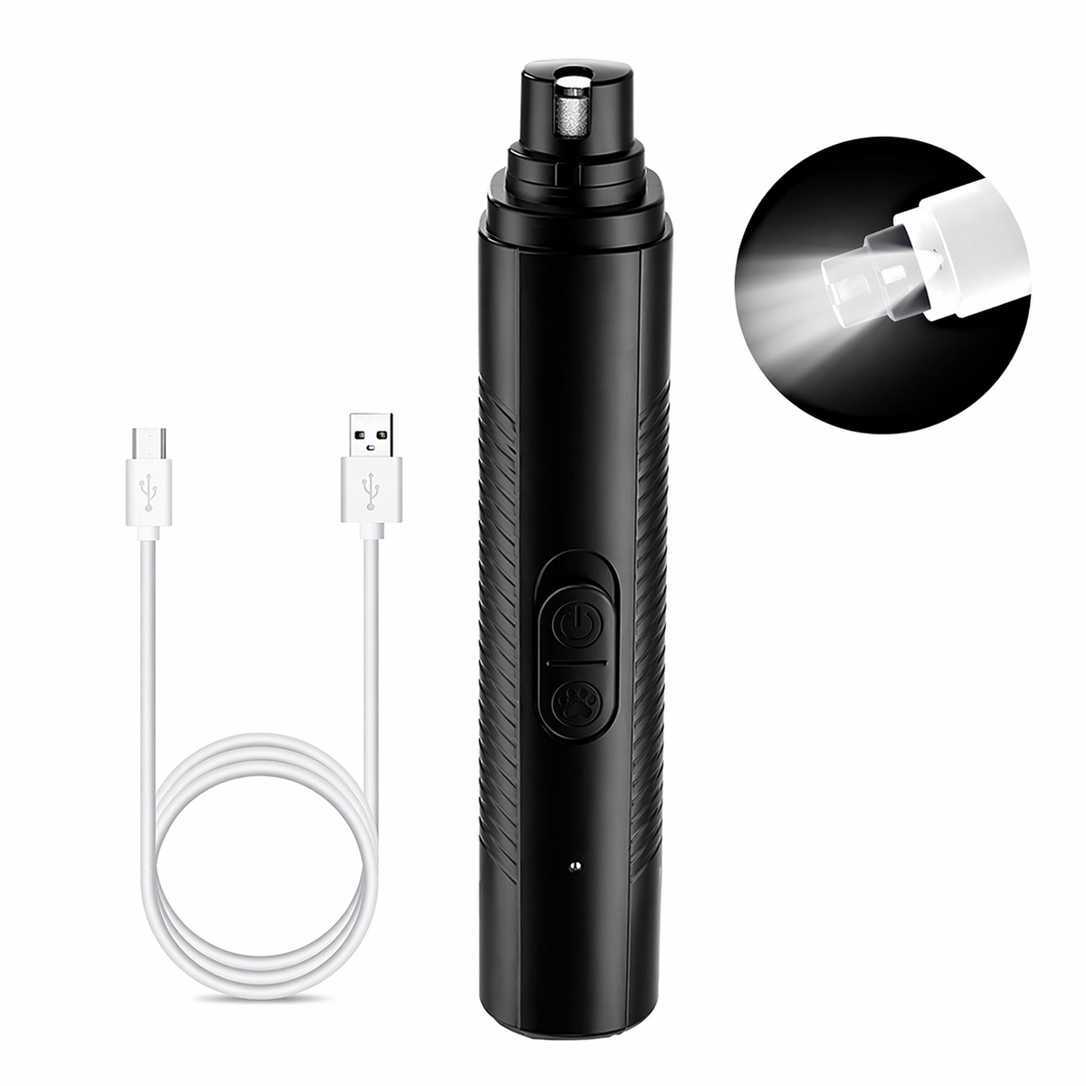 LED Electric Pet Nail Grinder