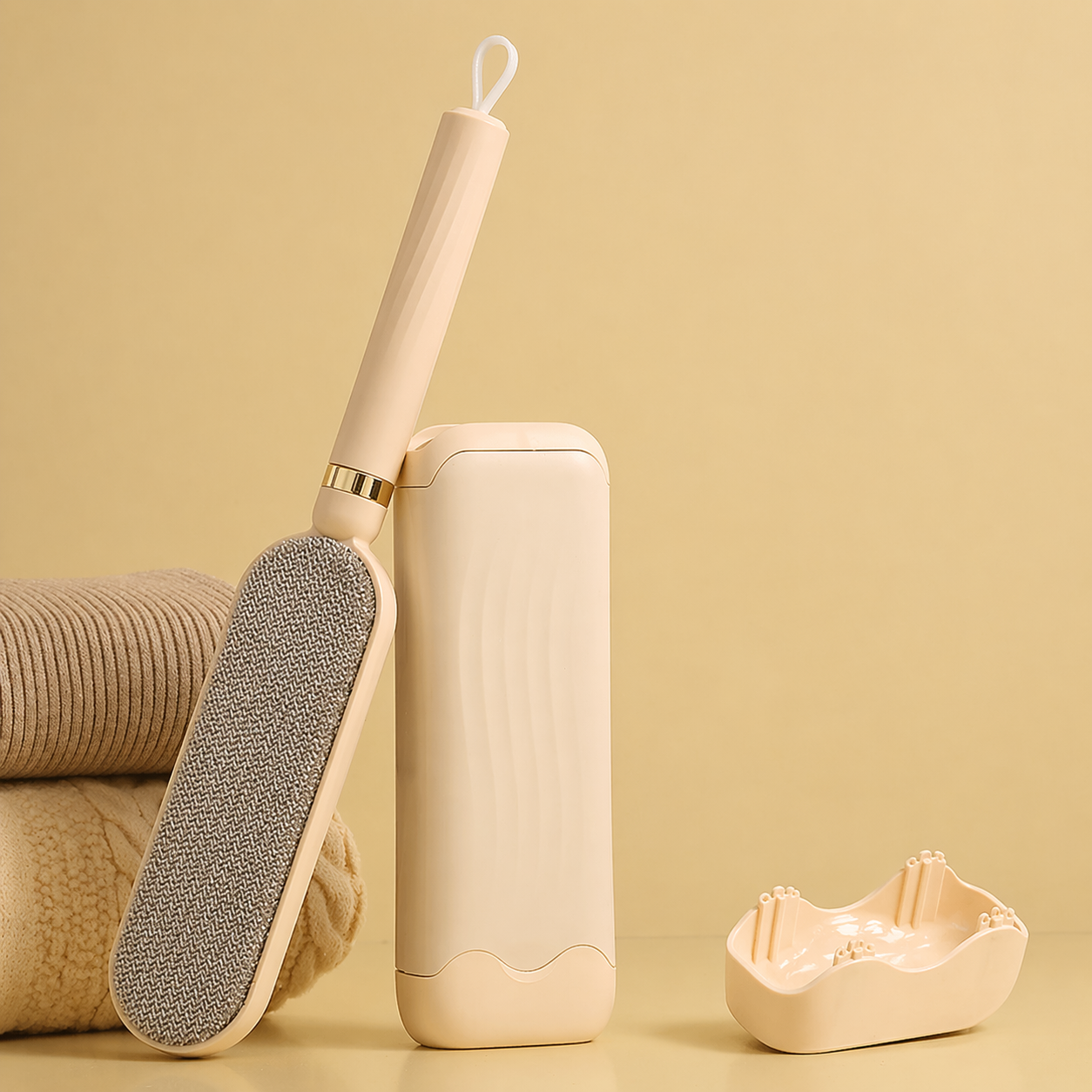 Self-Cleaning Static Pet Hair Remover Brush