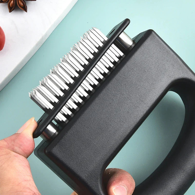 🔥 LAST DAY: 49% OFF — 48-Blade Meat Tenderizer Set — Tenderize Tough Cuts Without Pounding