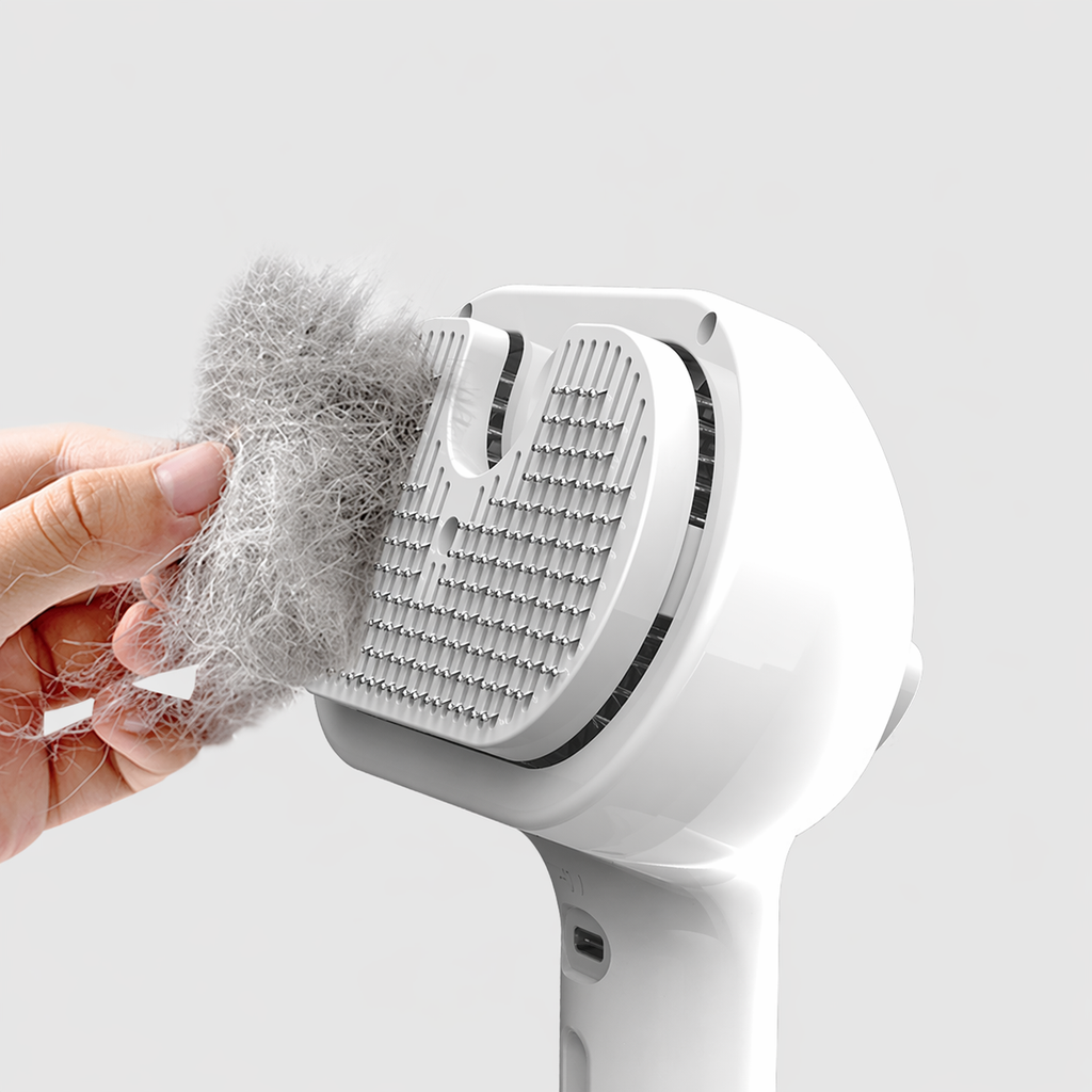 USB Rechargeable Pet Spray Grooming Brush