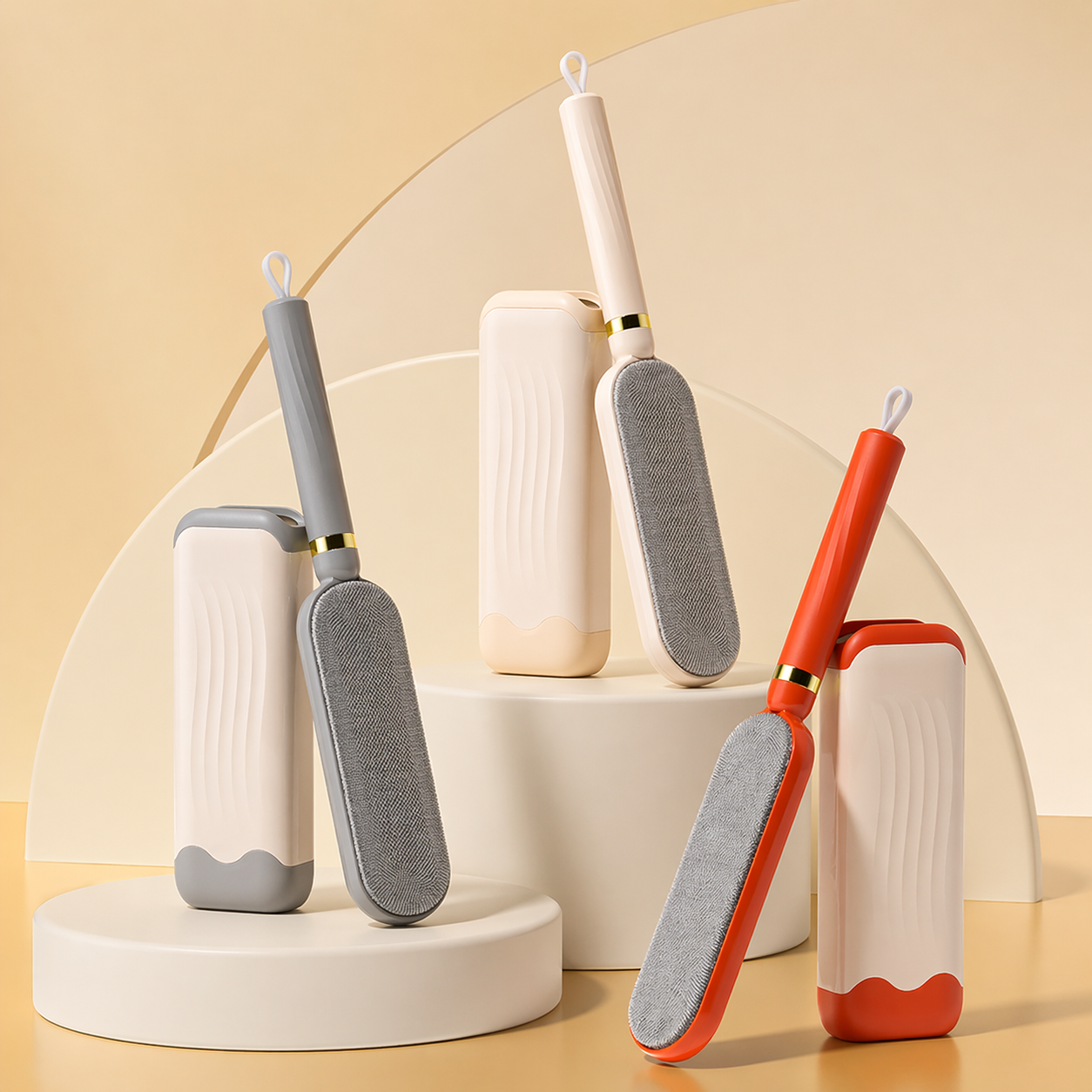 Self-Cleaning Static Pet Hair Remover Brush