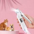 2-in-1 LED Pet Nail Trimmer & Grinder