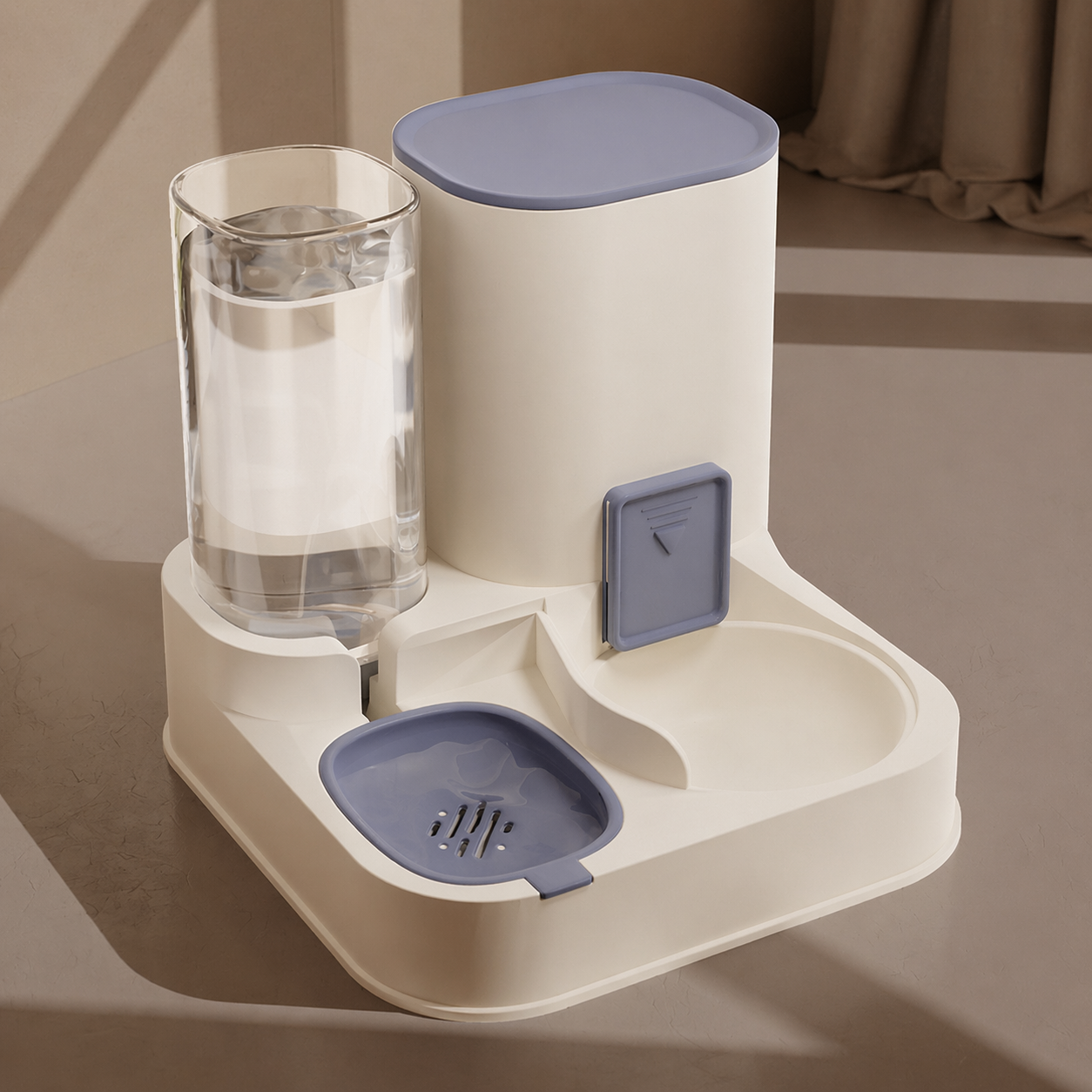 2-in-1 Automatic Pet Feeder & Water Dispenser