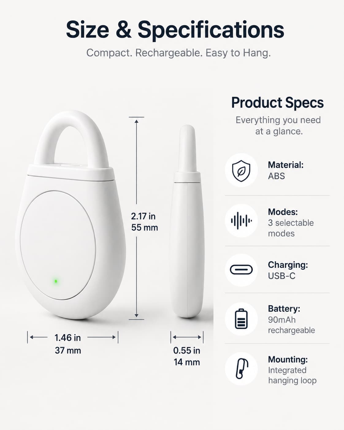 AeroGuard 3-Mode Portable Bird & Pest Repeller（副本）