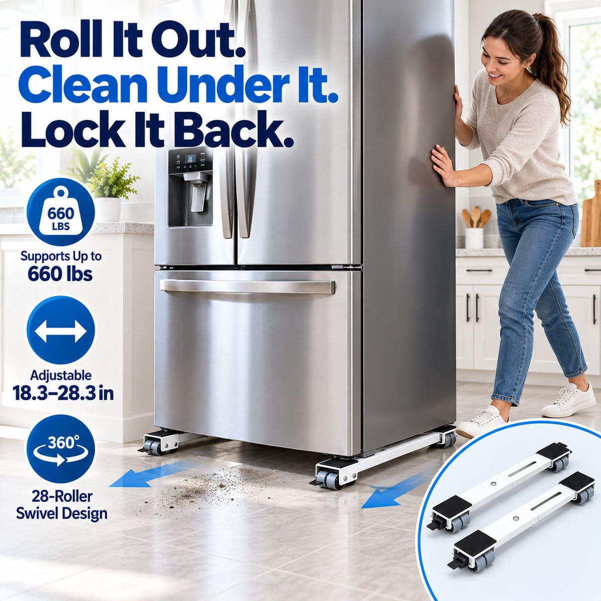 Dual-Track 360° Rotating Furniture Mover