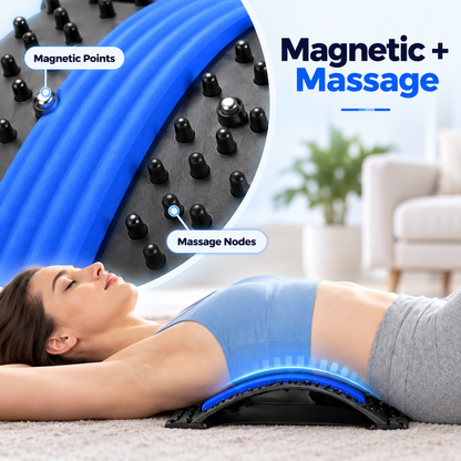 🔥 49% OFF TODAY — Magnetic Therapy Lumbar Stretcher for Back Pain Relief in Just 15 Minutes