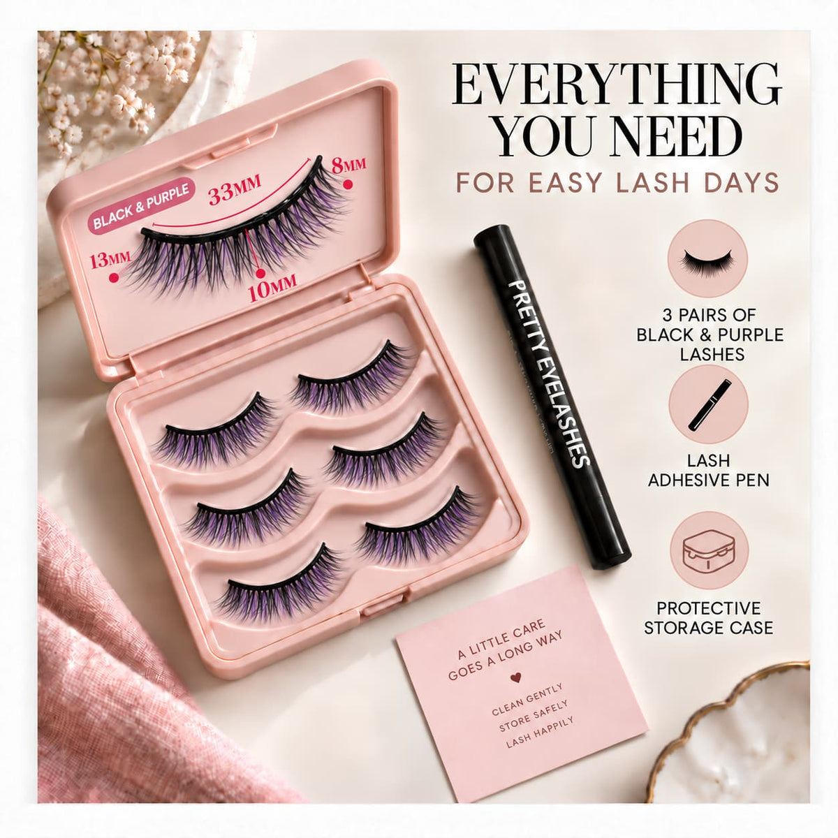 🔥 LAST DAY: 49% OFF — Reusable Lashes—Effortless Glam in Seconds