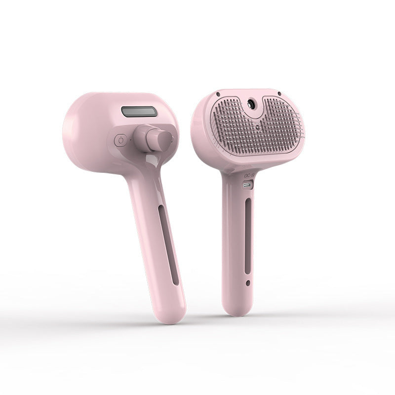 USB Rechargeable Pet Spray Grooming Brush