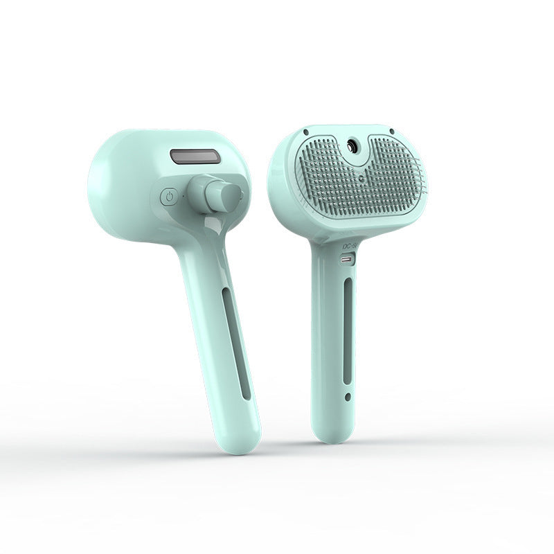 USB Rechargeable Pet Spray Grooming Brush