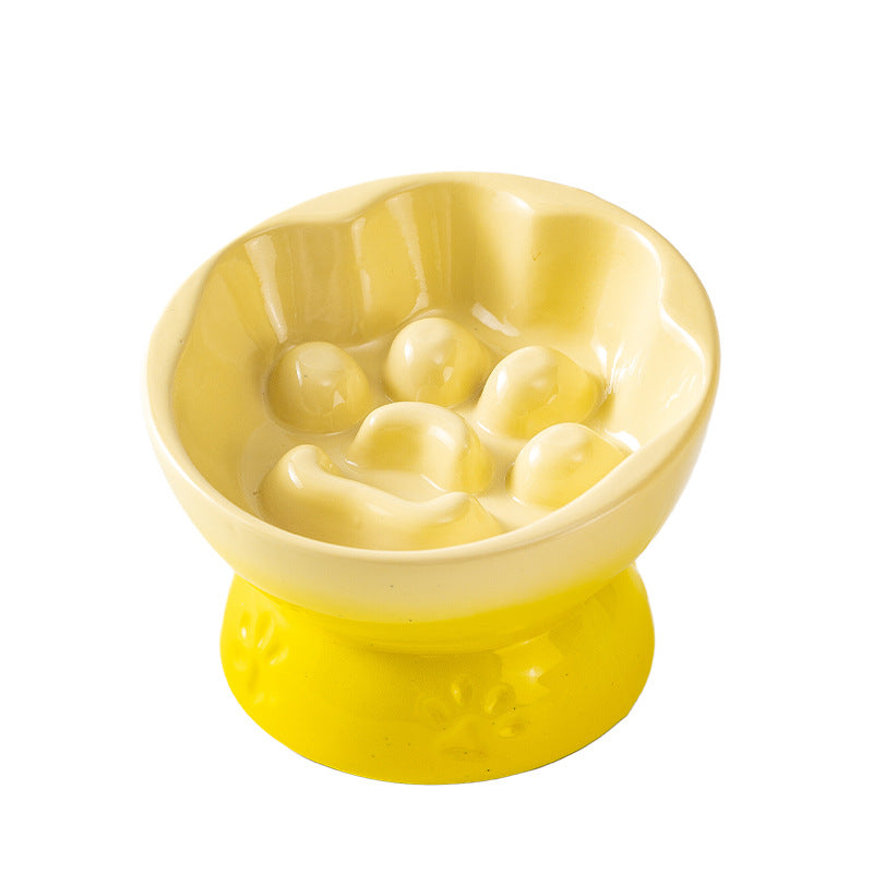 Ceramic Slow Feeder Bowl