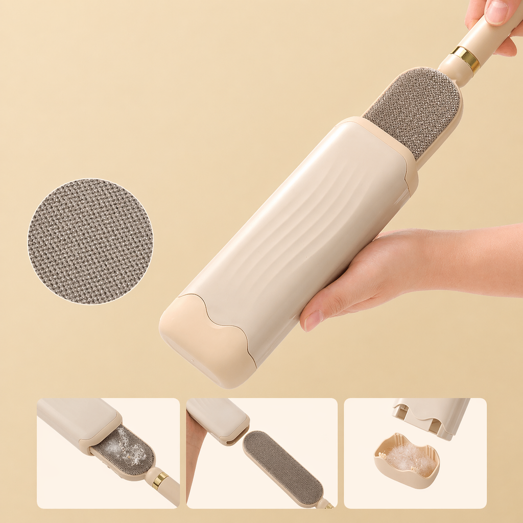 Self-Cleaning Static Pet Hair Remover Brush
