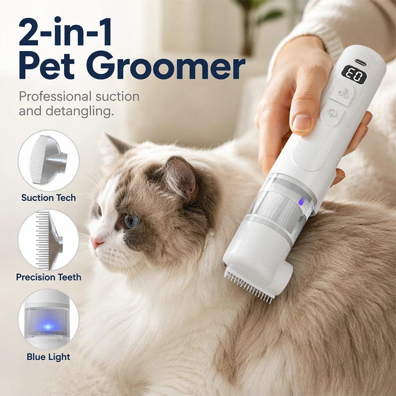 Comb Out Fleas & Loose Fur—Without Leaving the Mess Behind