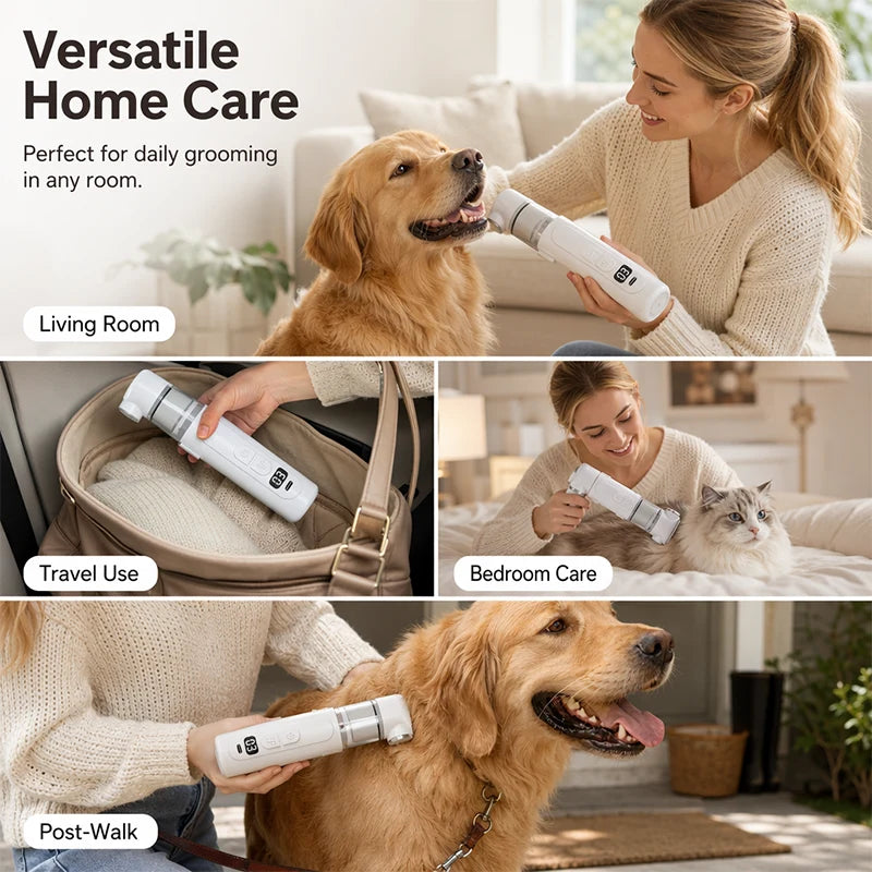 Comb Out Fleas & Loose Fur—Without Leaving the Mess Behind