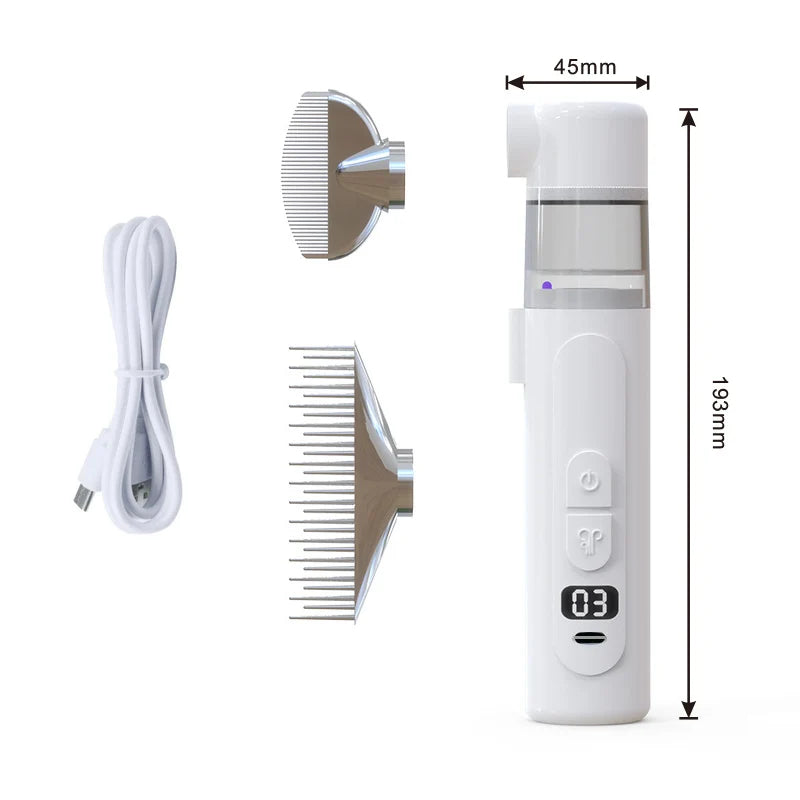 Comb Out Fleas & Loose Fur—Without Leaving the Mess Behind